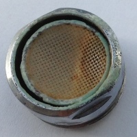 Auslaufsieb - verkalkt nach 1/2 Jahr